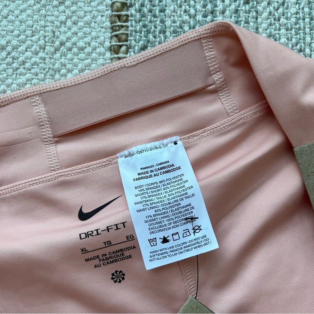 Nike Club 15” Arctic Org Peach Golf Skort Women’s Size XL - Picture 11 of 12